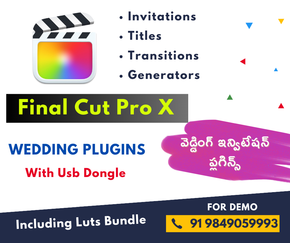 Coming Soon….Final Cut Pro Wedding Plugins