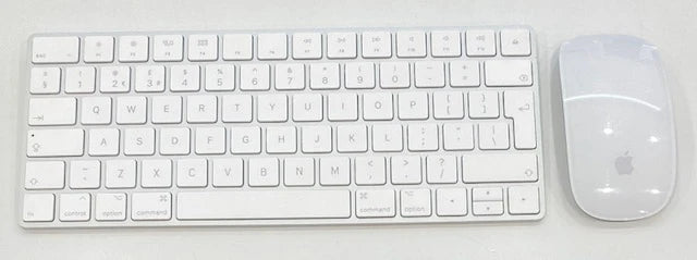 Used Apple Magic Keyboard and Magic Mouse Wireless