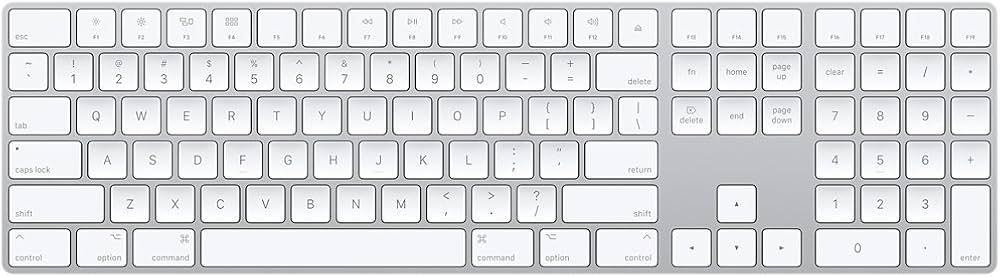 Used Apple Magic Keyboard Wireless with Numerical Pad