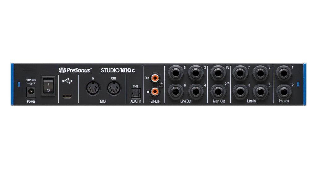 (Pre-Owned) PreSonus Studio 1810c 18x8, 192 kHz, USB-C Audio Interface