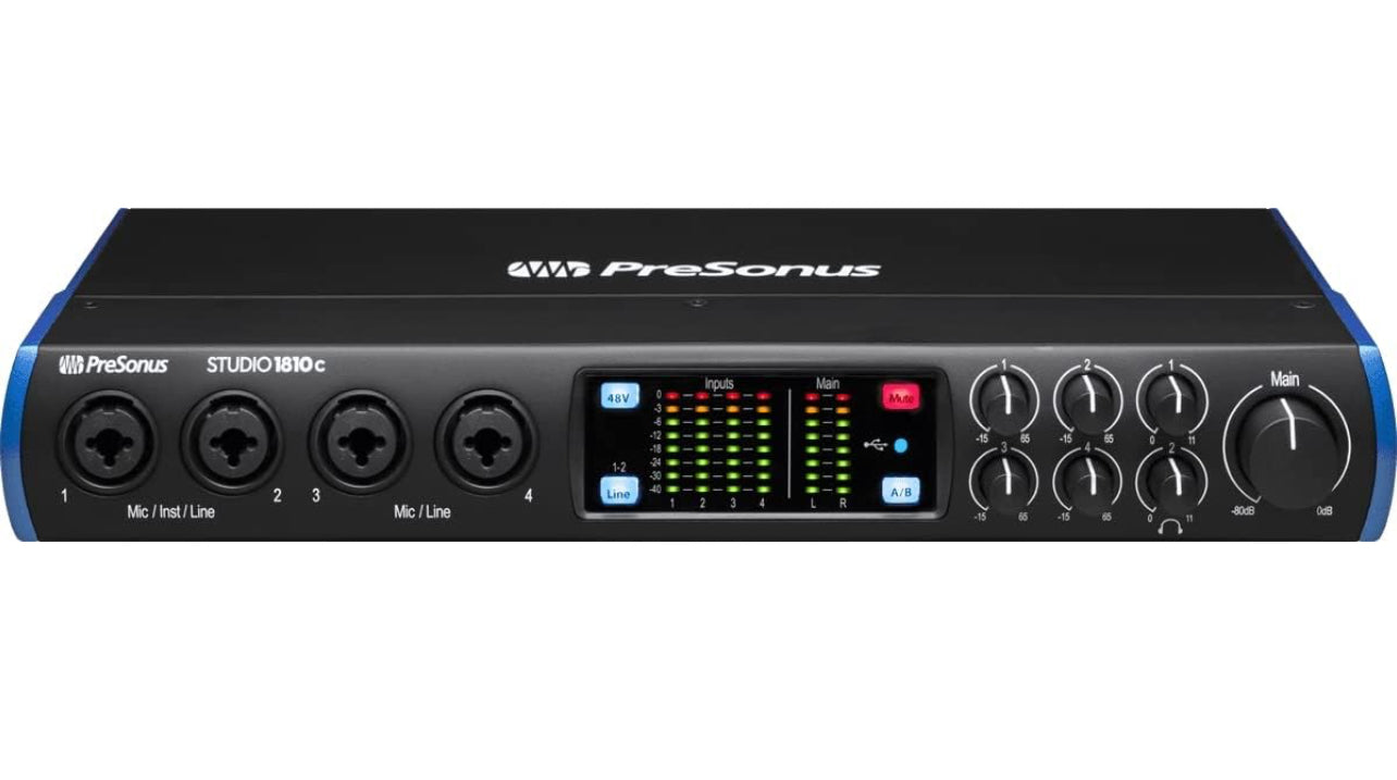 (Pre-Owned) PreSonus Studio 1810c 18x8, 192 kHz, USB-C Audio Interface
