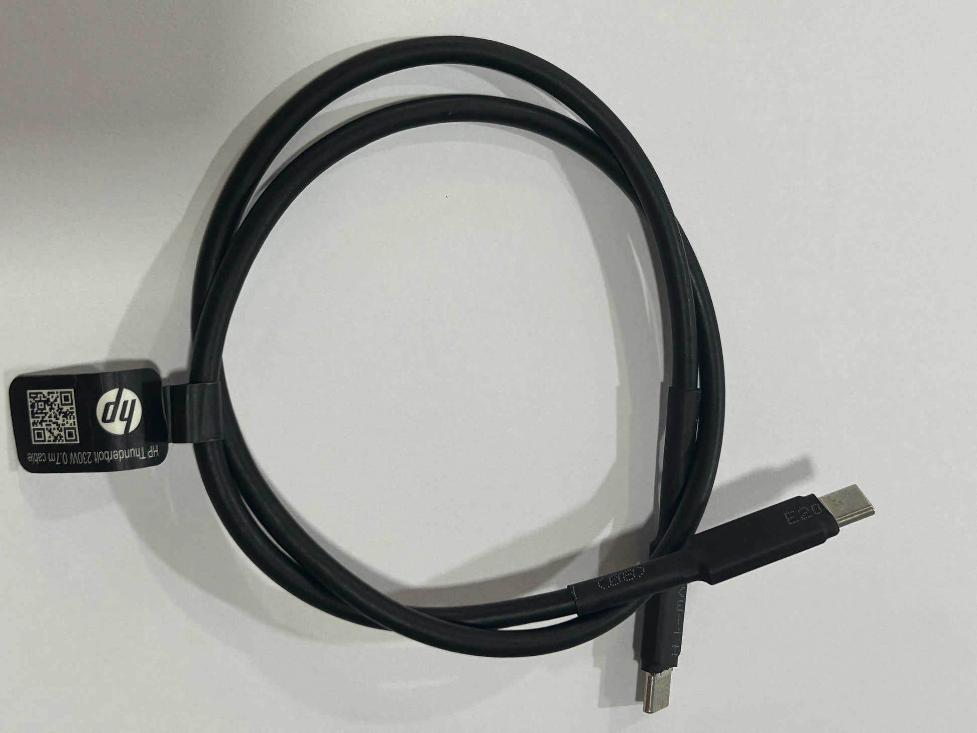 Refurbished
Hp Thunderbolt 3 Cable - 230w - 0.7 Mtrs